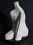 abstract sculpture clay