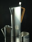 1960s Lundtofte (Denmark) stainless steel coffee set