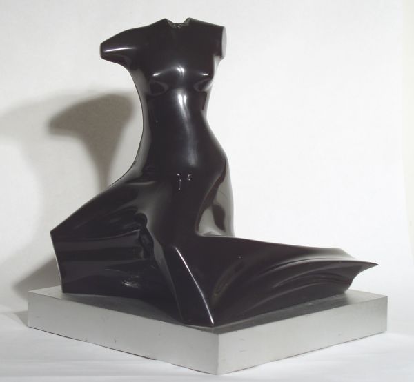 Lucite Nude Sculpture