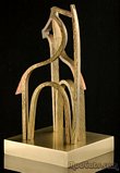 F. Defenfe Brass Horse Sculpture