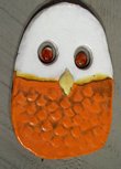 Ceramic Owl Plaque