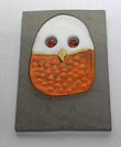 Ceramic Owl Plaque