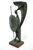 Italian Warrior Sculpture - Gubellini