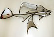 Brutal Chromed Metal Art - A Courtright - Sturgeon