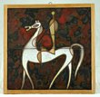 Man on Horse tiles - Panos Valsamakis