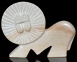 Lion Soap stone or Alabaster Sculpture