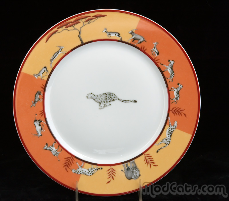 Hermes - Africa Series Dinner Plate Cheetah  (2/4)
