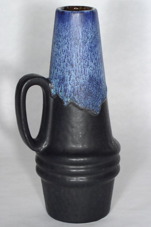 West German Scheurich Keramik Lava Glaze Vase