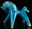 Blue Ceramic Horse