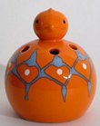 Orange Italian Ceramic for Woodward & Lothrop