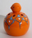 Orange Italian Ceramic for Woodward & Lothrop