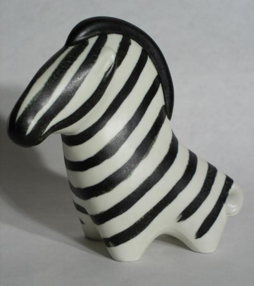 1963 Arabia Porcelain Zebra (#2)