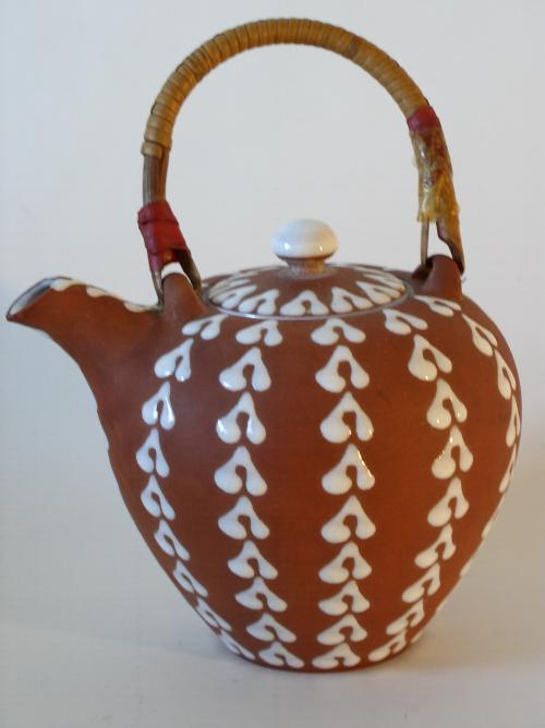 Danish Redware - Zeuthen Teapot
