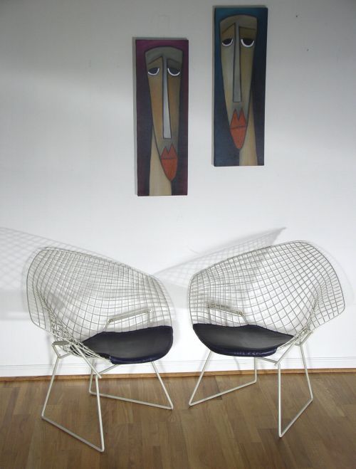 Harry Bertoia for Knoll Diamond Chairs