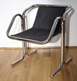 Vintage Italian Chrome Chair