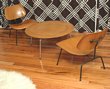 Eames LCM chairs & CTM coffee table set
