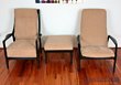 Dux Lounge Chair Pair and Ottoman