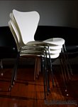 Arne Jacobsen for Fritz Hansen Series 7 chairs