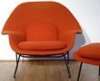 Eero Saarinen Womb Chair & Ottoman
