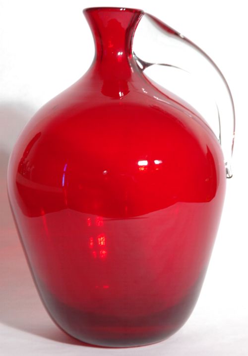 Blenko #5424 Ruby Jug