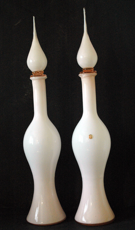 Cased Italian Decanter Bottles