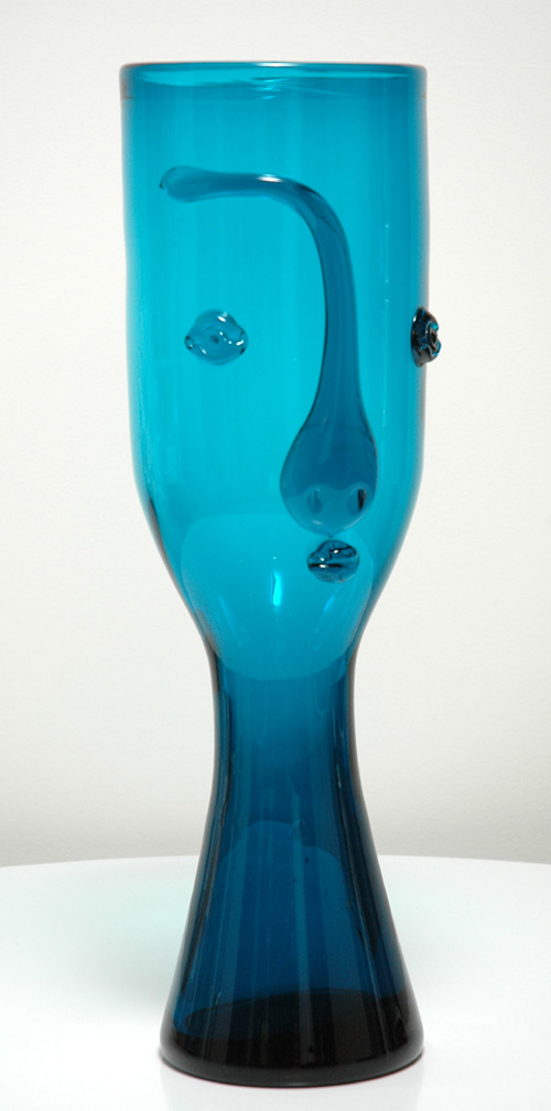 Blenko #55 - Face Vase