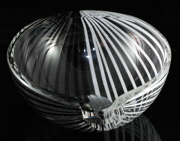 Licio Zanetti Murano Glass Bowl