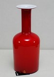 Carnaby 17-inch Red Cased Gul vase