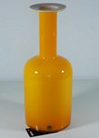 Carnaby 14.5-inch Yellow Cased Gul vase