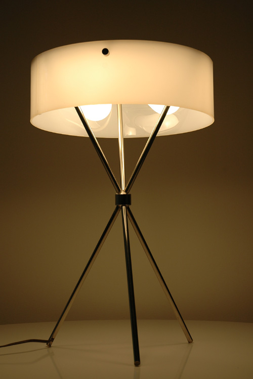 Vintage Paul Mayen Tripod Lamp