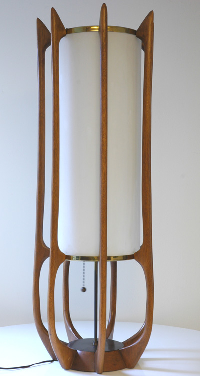 Tall Danish Modern Spider lamp