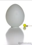 Large Laurel Egg Lamp