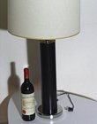 Nessen Black & Chrome Table Lamp