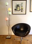 Vintage Chrome Reggiani Lamp