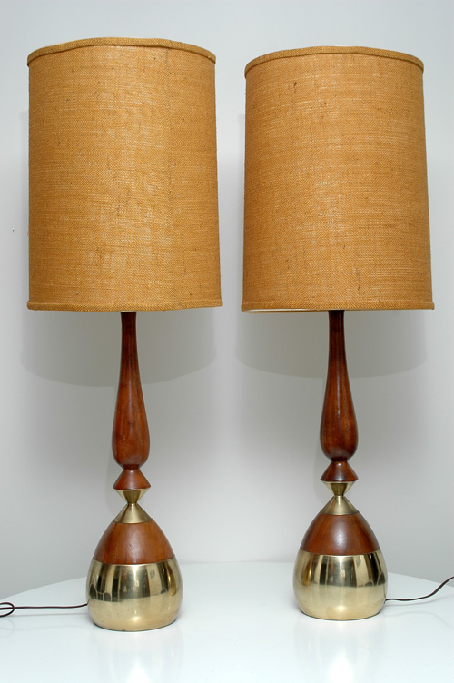 Vintage American Lamp Pair