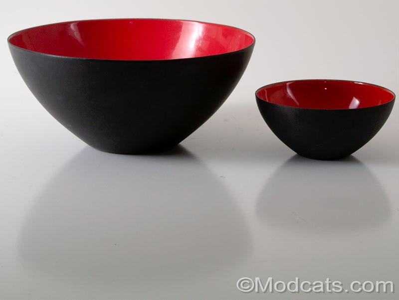 Two Vintage Krenit Bowls