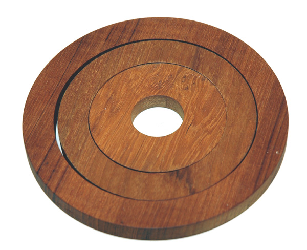 Teak Trivet Set