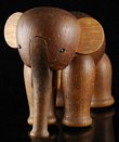 Early Kay Bojesen Teak Elephant