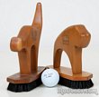 German Figural Sculptural Shoe brushes