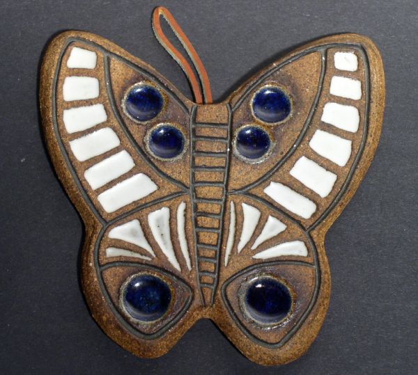 Victoria Ceramics Butterfly Trivet Tile